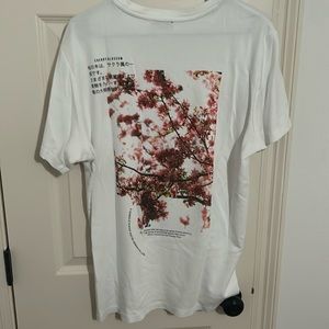 Cherry Blossom White Tee